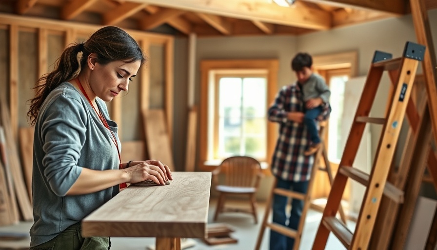 Is house flipping still a smart investment - woman and man busy with home renovation tasks