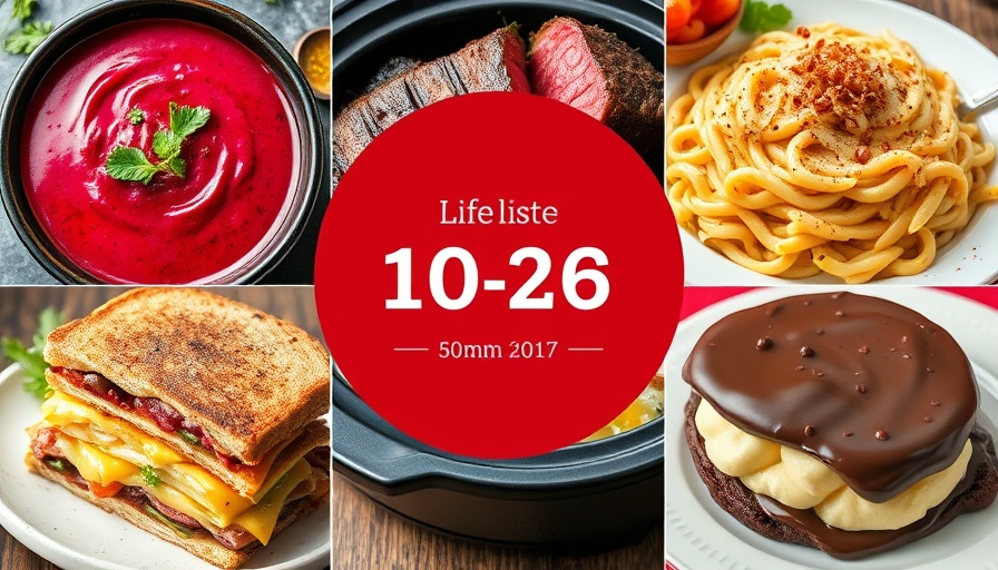 Weekly Meal Plan April 2025 collage with various dishes.