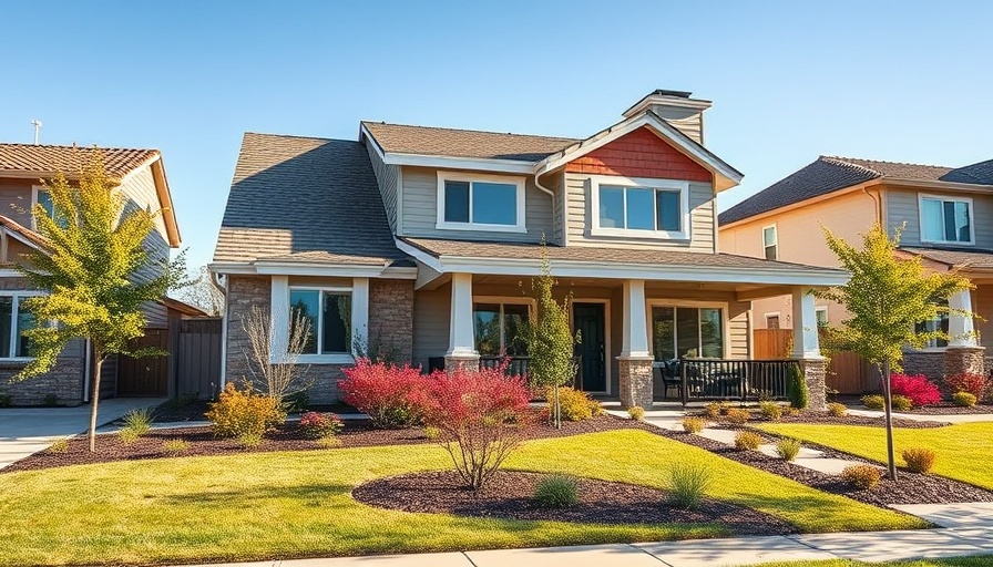 Prepare Your Home Ahead of a Fire: Modern house with fire-resistant landscaping