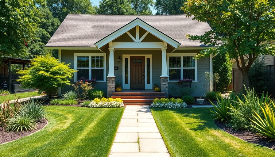 Charming Craftsman house enhancing home equity value.