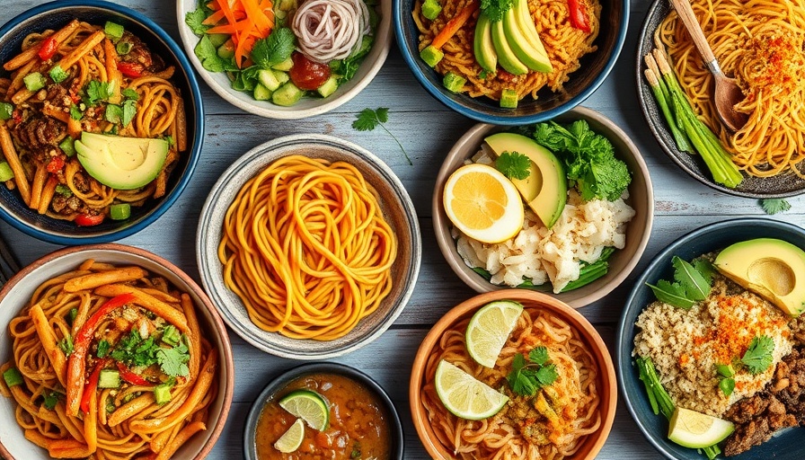Colorful weekly meal plan for home cooking, May 19, 2025.