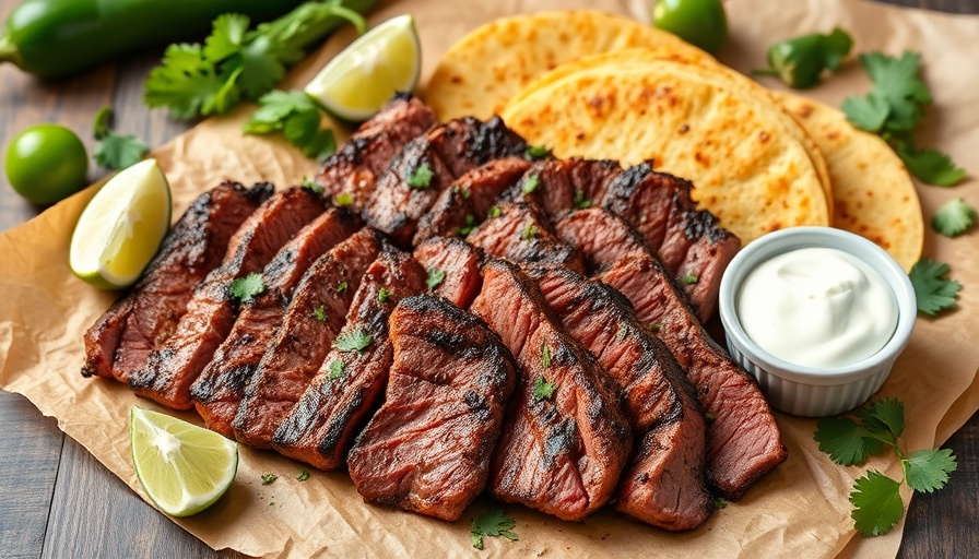 Authentic Carne Asada Recipe with fresh ingredients