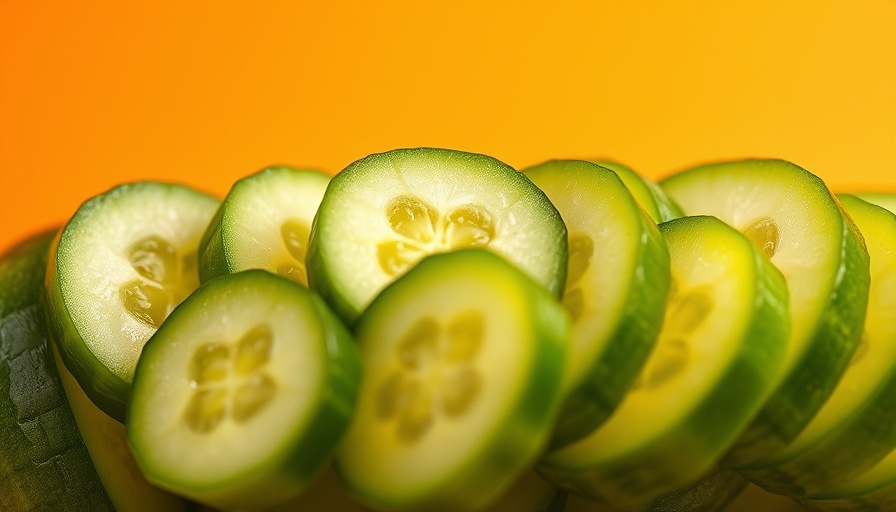 Fun recipes with cucumbers showcasing fresh cucumber slices close-up