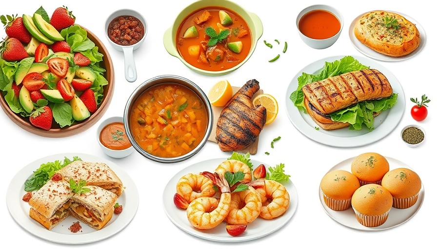 Vibrant meal collage for Weekly Meal Plan June 2, 2025, with diverse dishes.