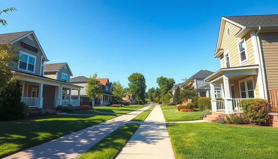 Charming suburban neighborhood illustrating 'Is It Better To Rent or Buy a Home?'