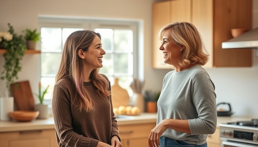 Lively conversation in cozy kitchen - best long-term investment in real estate.