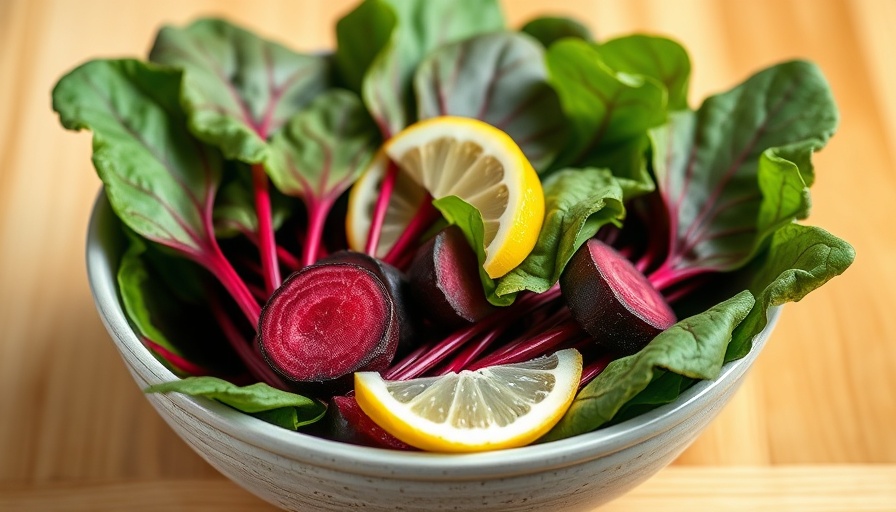 Best Way to Cook Beet Greens showing vibrant fresh greens with lemon.