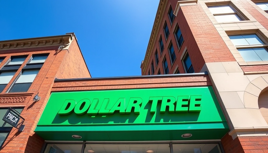 Dollar Tree storefront sign for dish brush review