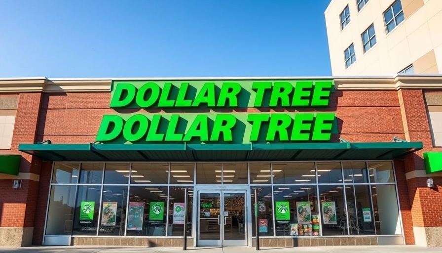 Dollar Tree store exterior with green signage.