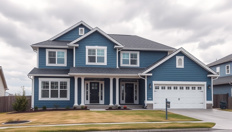 Modern suburban home with cloudy sky, Home Price Forecasts 2025