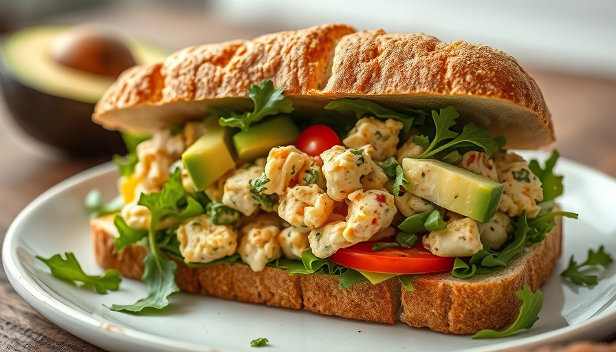 Delicious chicken salad sandwich, fun chicken salad recipes inspiration.