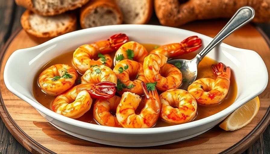 Oven Baked Shrimp Recipes - tantalizing shrimp in buttery sauce.