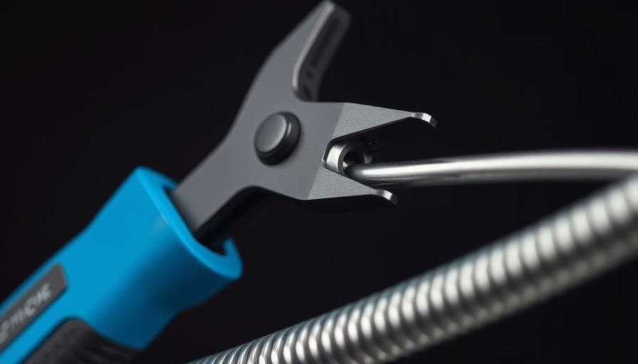 Innovative pliers gripping hose: game-changing hand tools for auto tech.