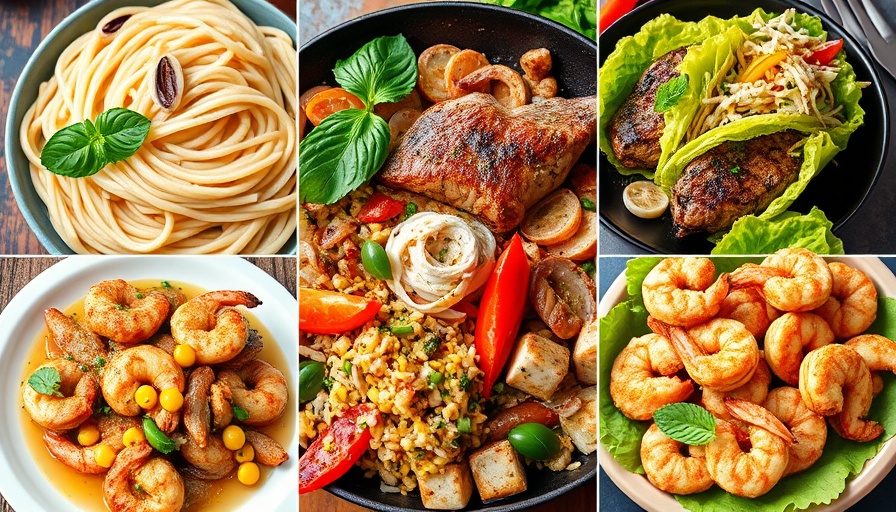 Weekly Meal Plan August 25 2025: Diverse, appetizing dishes.
