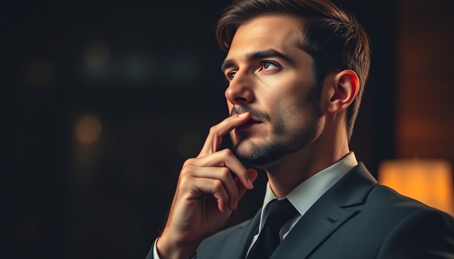 Contemplative man pondering credit funds AI boom impact