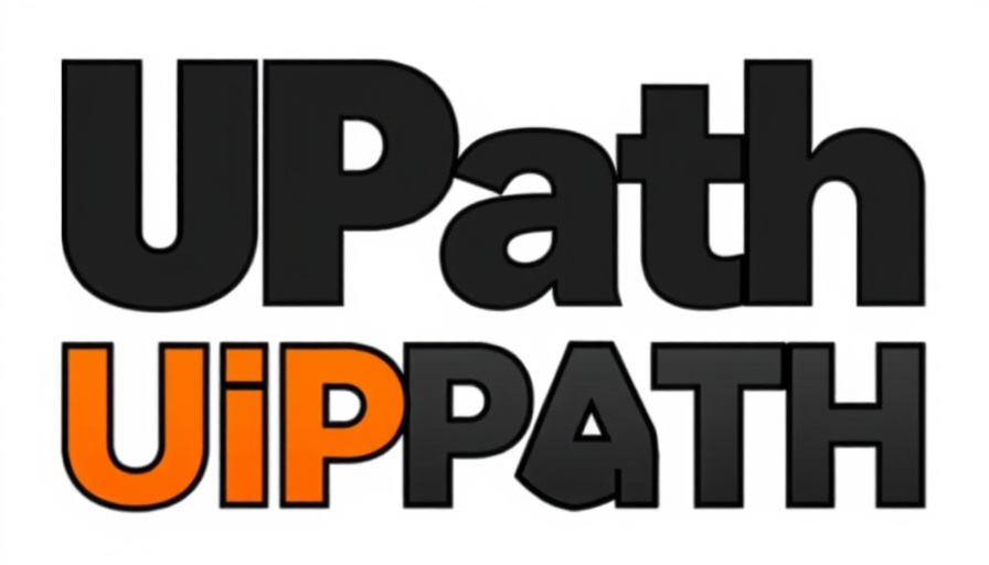 UIPath agentic automation logo, modern design.