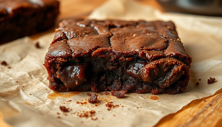 Fudgy boxed brownie upgrade with shiny top and rich texture.