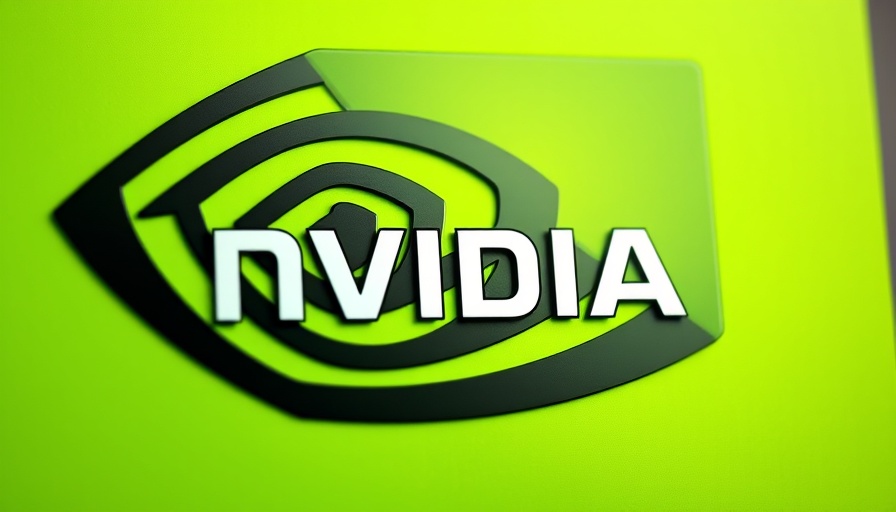 Nvidia logo on green background, highlighting profit expectations.