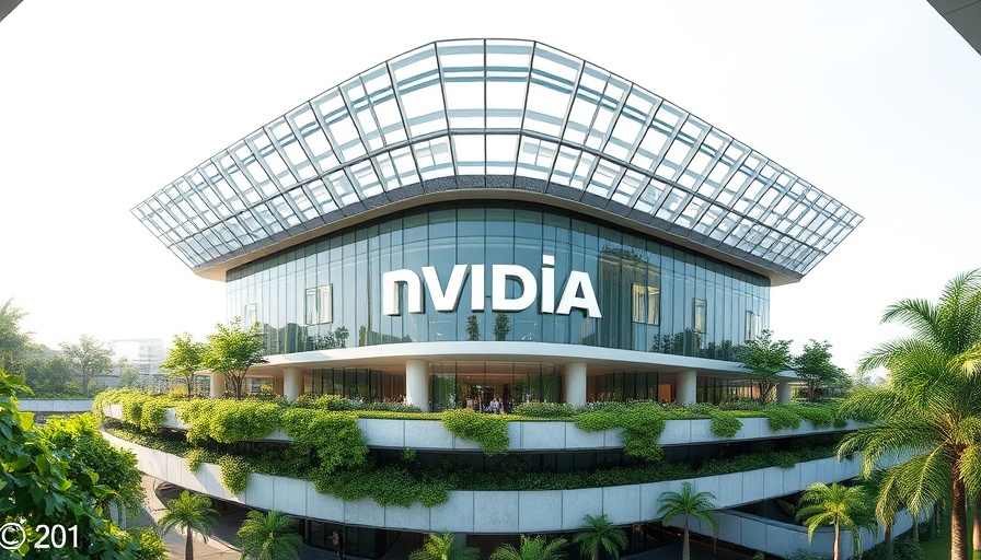 Nvidia building with futuristic design under geometric roof, nvidia education funding K-12