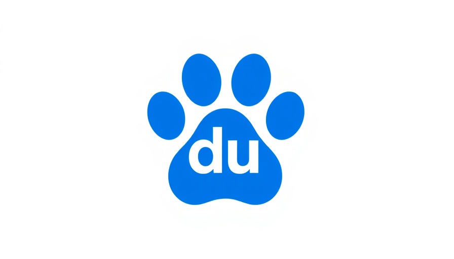 Baidu logo featuring paw print and 'du' text.