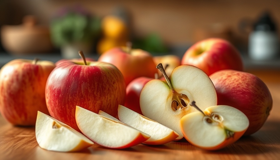 Vibrant apples on wooden table, showcasing best apples for snacking.