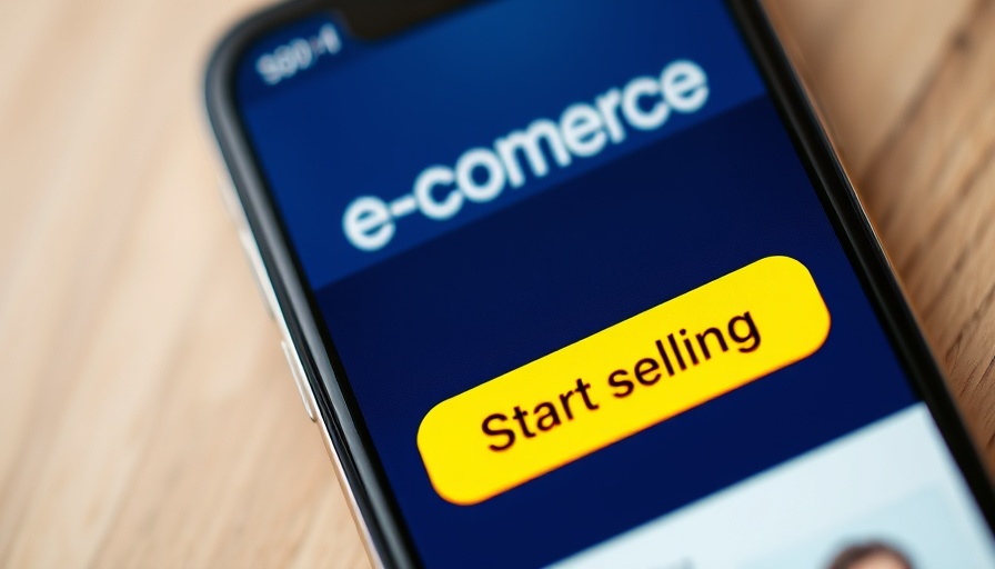 Agentic AI interface with 'Start selling' button on smartphone.