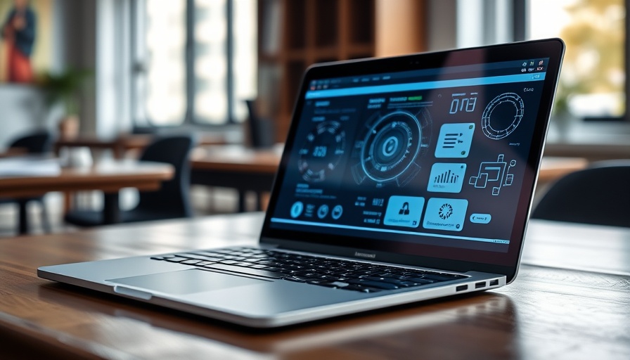 Laptop displaying interface of AI platform, Perplexity AI screen.