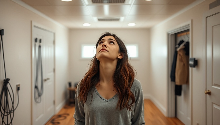 Mudroom Makeover Journey: Woman planning renovation.