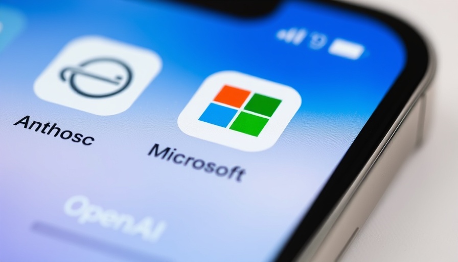 Smartphone screen with OpenAI and other app icons, close-up.