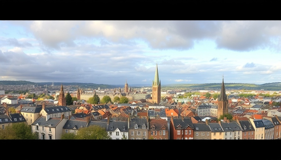 72 hours in Waterford cityscape with historical architecture.