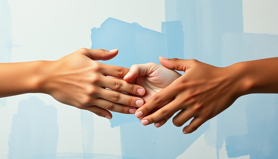 Unity and collaboration symbolized by diverse hands clasped together, Real Estate Recruitment Trends 2025.