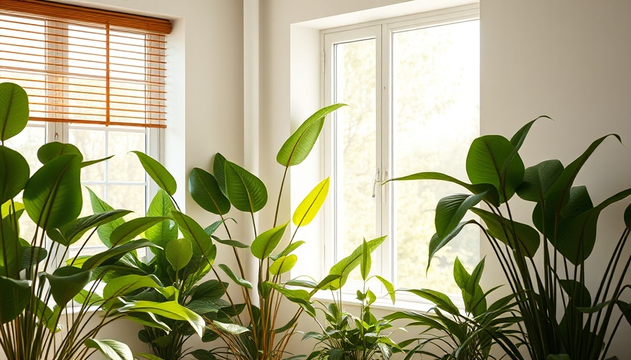 Bright cozy home corner with plants, perfect for refreshing your home for spring.