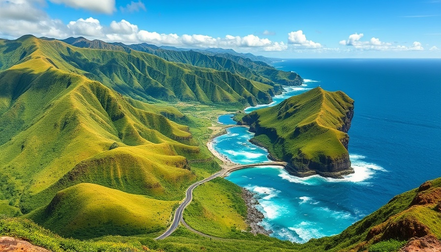 Hawaiian coastline showcasing living in Hawaii pros and cons