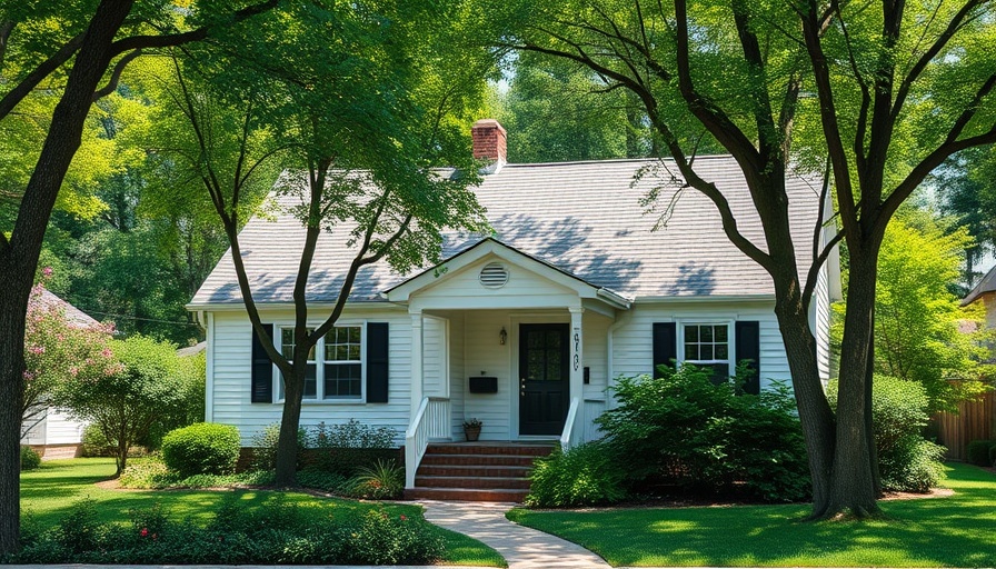 Suburban house illustrating appraisal gap concept.