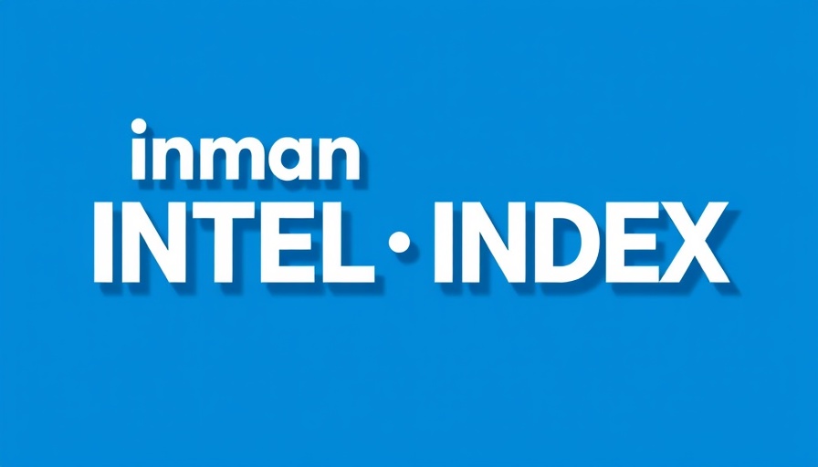 Inman Intel Index survey logo on bright blue background.