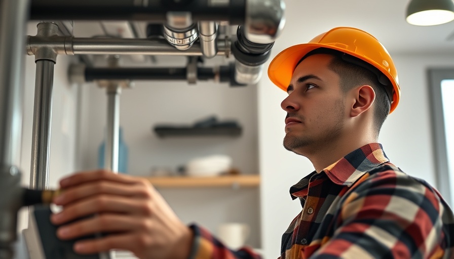Inspector conducting 4-point inspection in kitchen, detailed analysis.