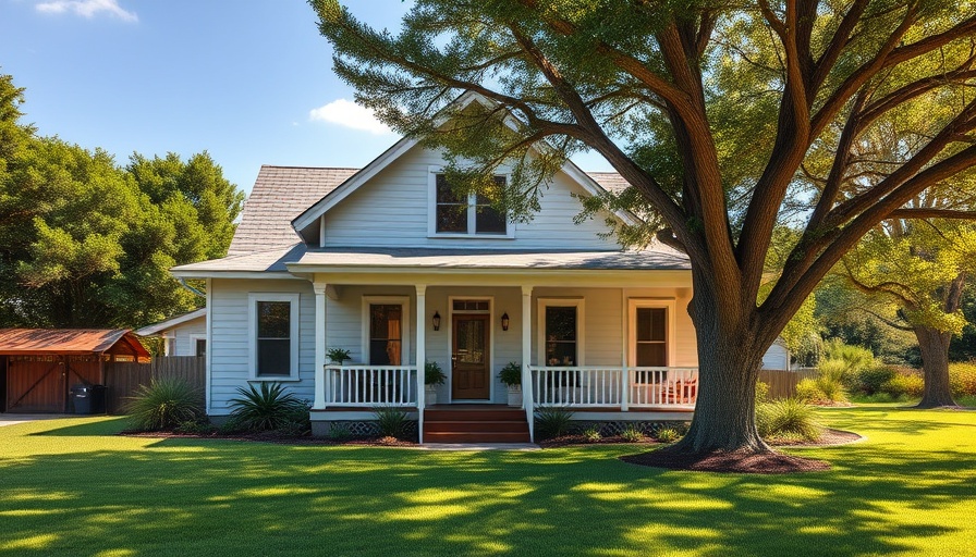 Charming coastal house for real estate open house ideas.