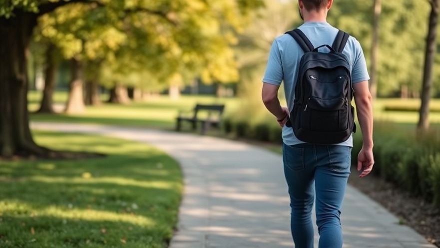 Man walking in park, showcasing the benefits of movement to improve insulin sensitivity.