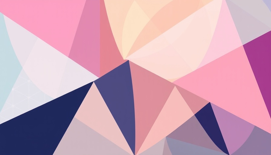 Cardboard Cathedral geometric design with pastel triangles