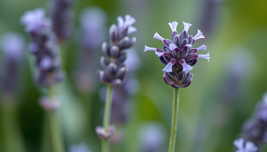 Close-up of lavender flower, benefits of simplicity for wellness.