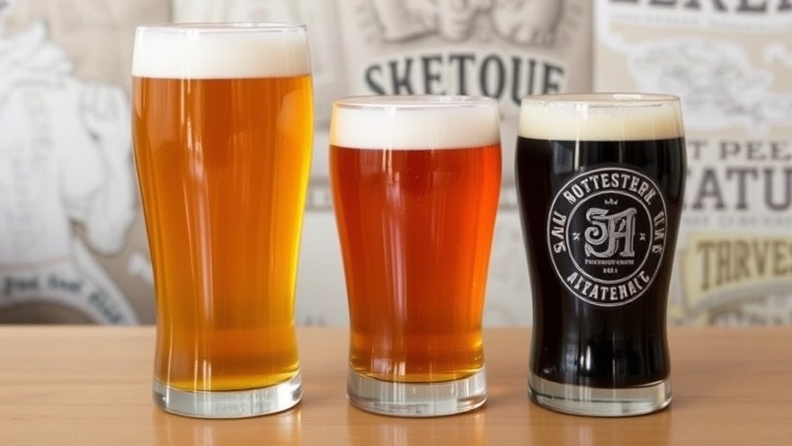 Explore beer microbiome diversity with lager, ale, and stout for health studies.