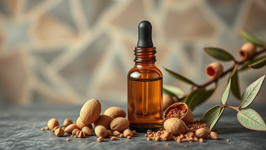 Pure argan oil for natural skincare and hair nourishment rich in vitamin E.
