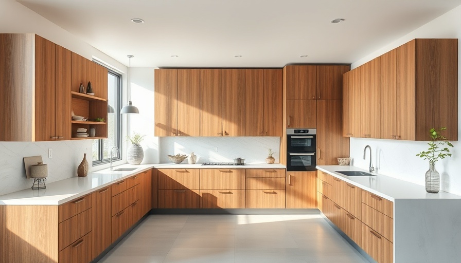 Well-functioning house kitchen with modern design.