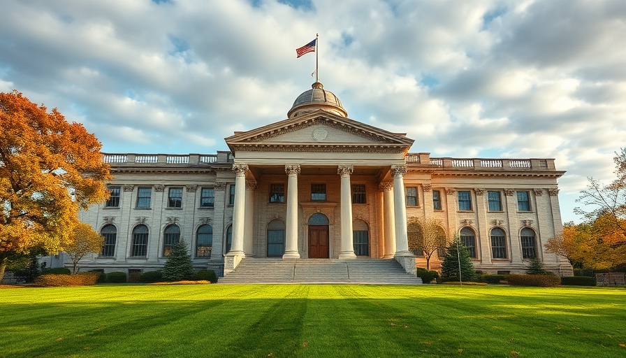 Historical government building related to EPA climate grants legal ruling