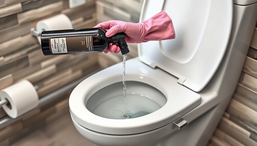 Efficient method for unclogging toilets without mess using cleaning solution