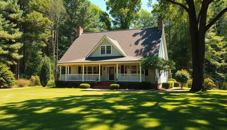 Eco-friendly lawn care tips for a suburban home with lush greenery.
