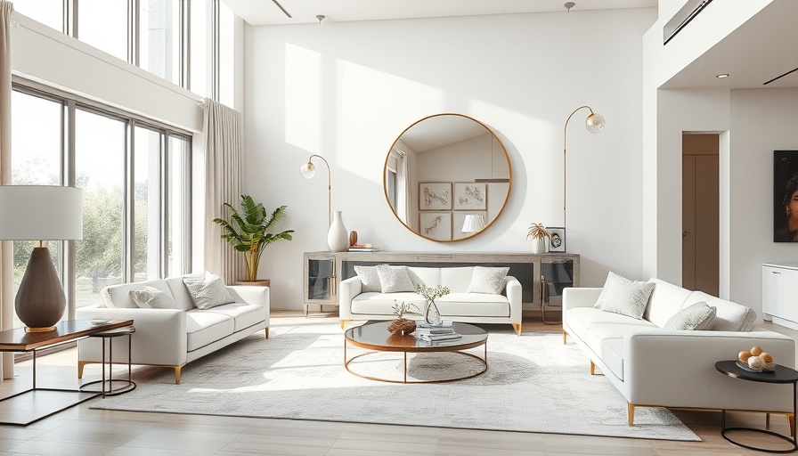 Modern living room showcasing when to hire an interior designer.