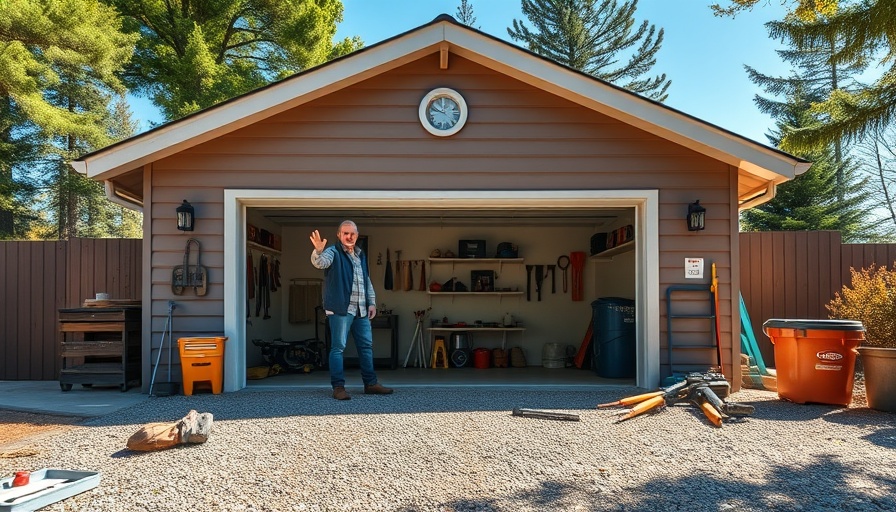 150 year old garage renovation showcasing progress.