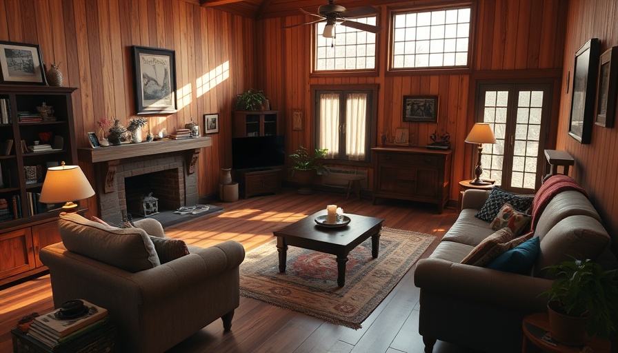 Modern traditional lighting in a cozy living room setting.