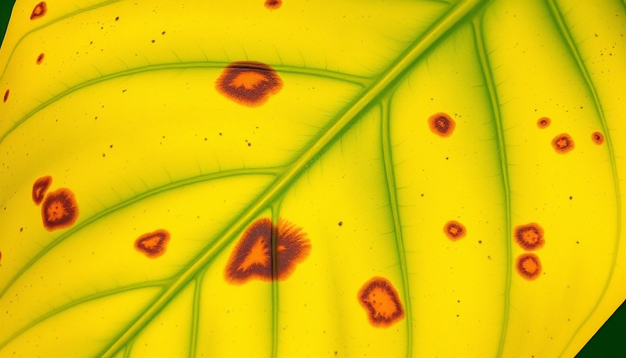 Signs your Monstera is sick showing yellowing and browning leaf.